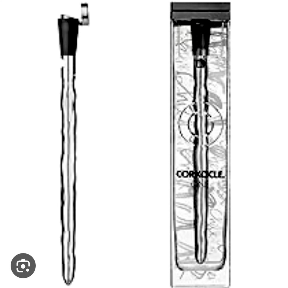 Corkcicle One Wine Chiller Aerate Pour 3-in-1 Bottler Cooler Storage